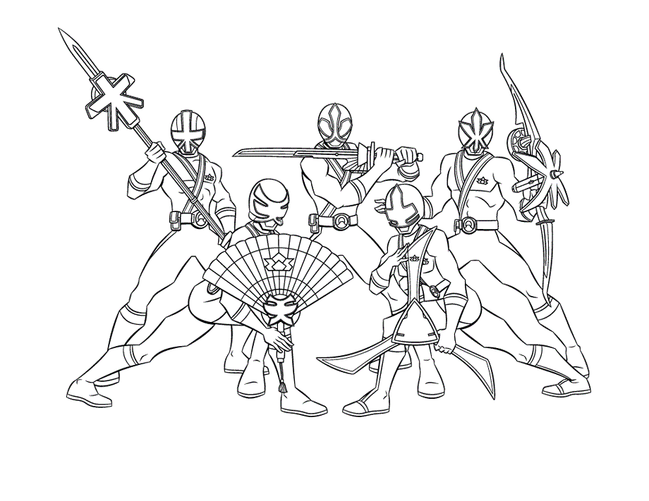 desenhos para colorir power rangers