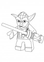 desenhos para colorir star wars lego