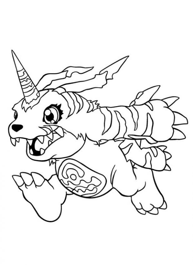 desenhos para imprimir digimon