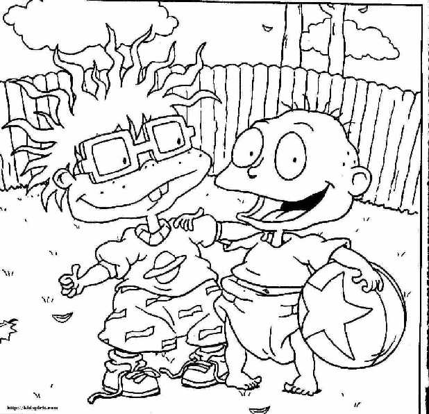 desenhos para imprimir rugrats