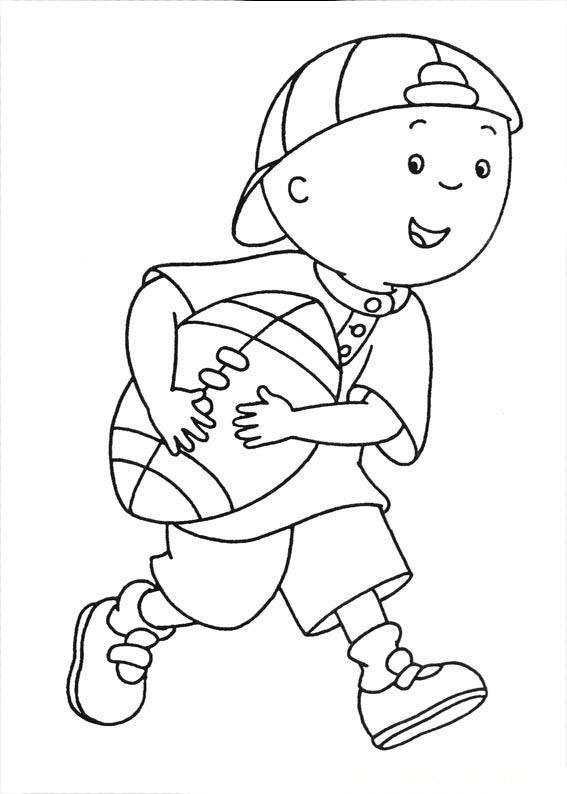 desenhos para pintar caillou