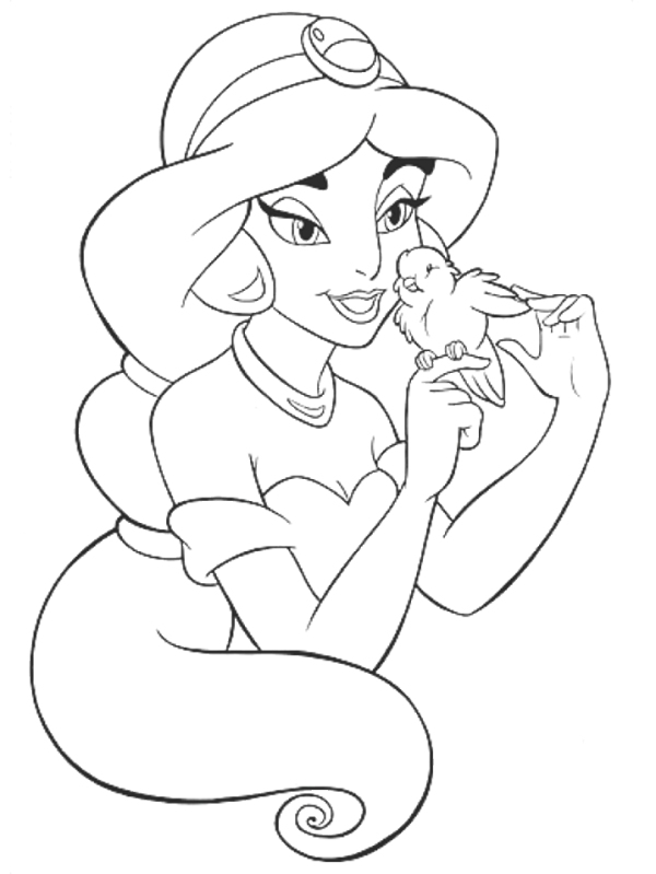 desenhos para pintar da jasmine