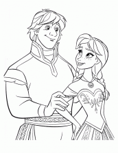 desenhos para pintar de kristoff frozen