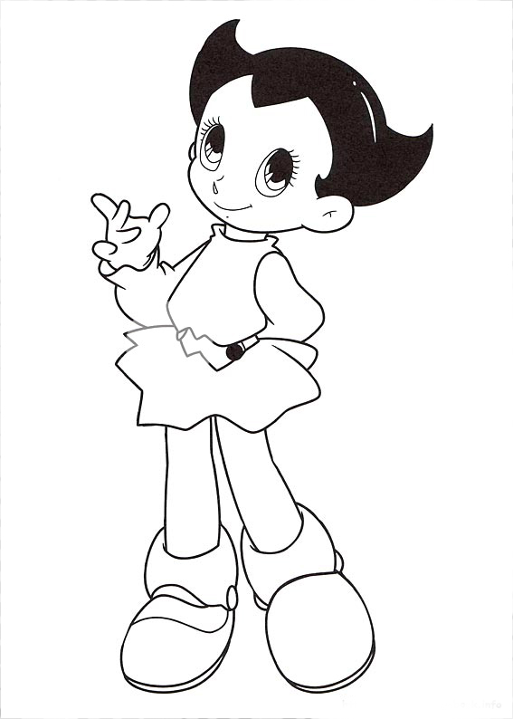 desenhos para pintar do astro boy