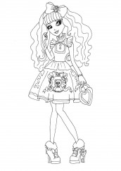 desenhos para pintar ever after high