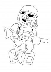 desenhos para pintar star wars lego