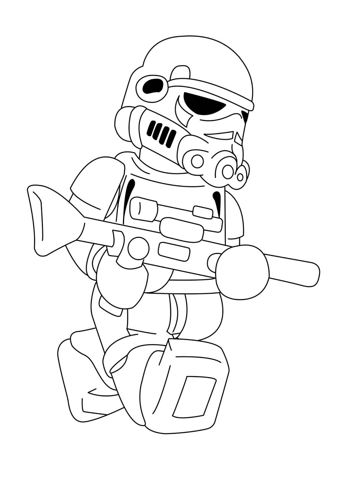 desenhos para pintar star wars lego