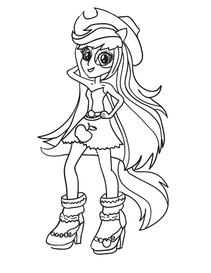 equestria girls imagens para colorir