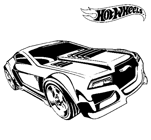 hot wheels para colorir