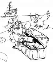 jake e os piratas desenhos para colorir