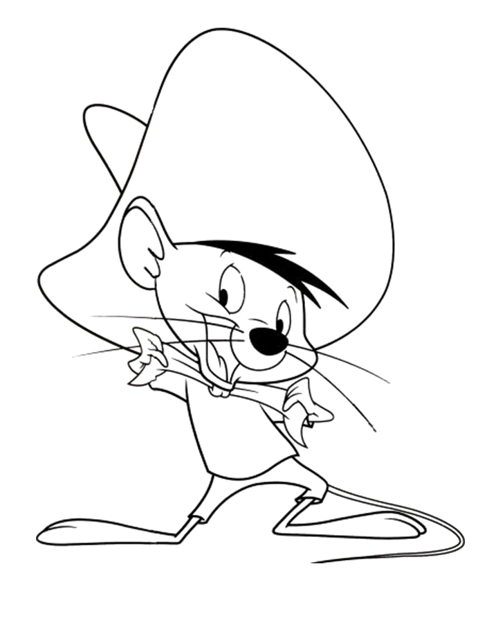 ligeirinho looney tunes para colorir