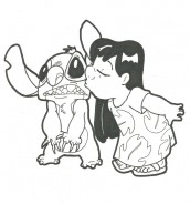 lilo e stitch disney para pintar