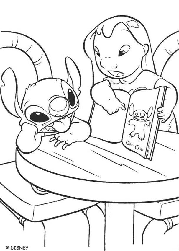 lilo e stitch imagens para colorir