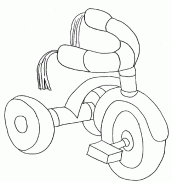 meios de transporte para colorir