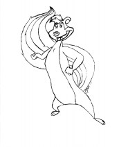 pepe le pew desenhos para imprimir