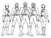 power rangers desenhos para pintar e imprimir