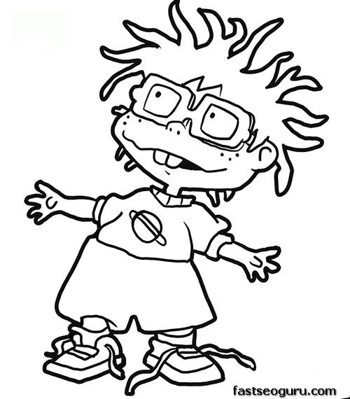 rugrats para colorir