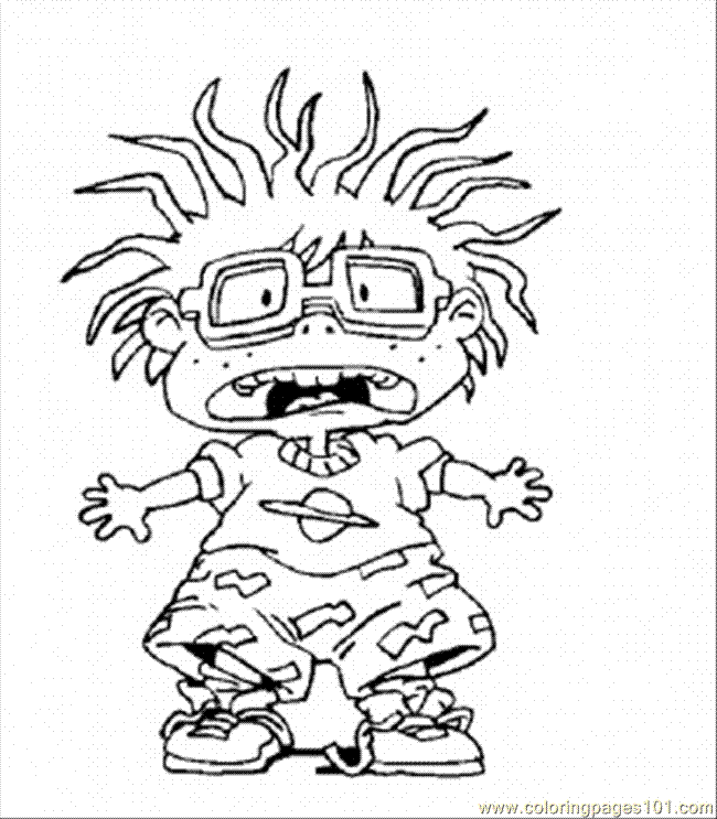 rugrats para pintar e imprimir