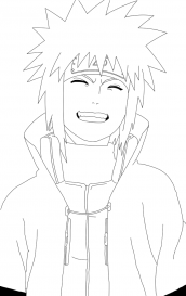 Desenhos para colorir Naruto Hokage 01