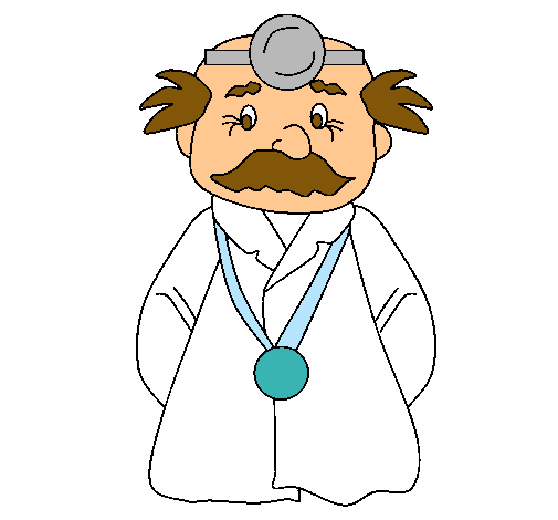 Desenhos para colorir de medico