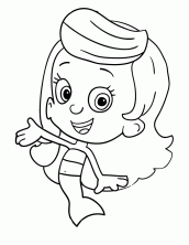 bubble guppies desenhos para pintar e imprimir