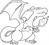 charizard imagens para colorir