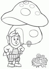 desenhos colorir noddy