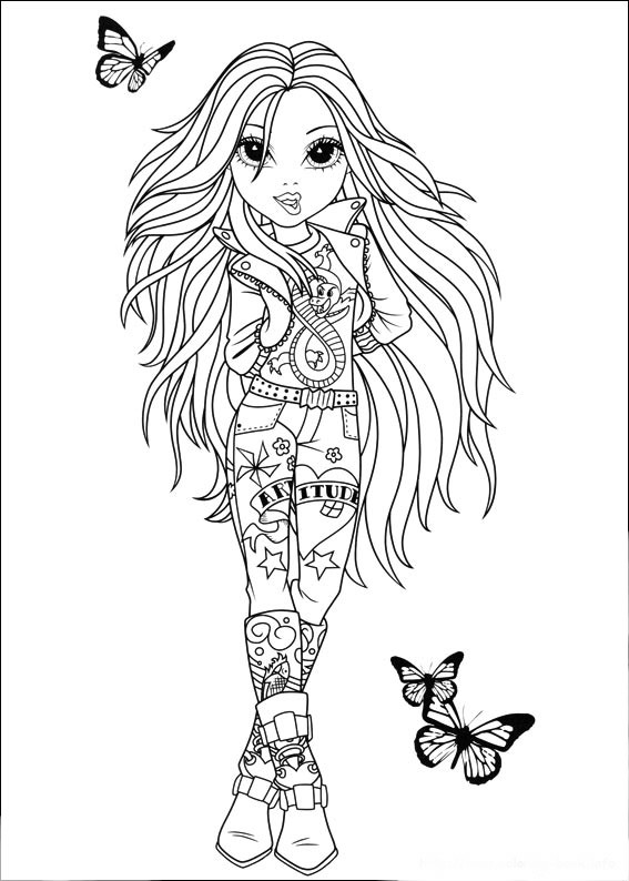 desenhos das moxie girlz para colorir