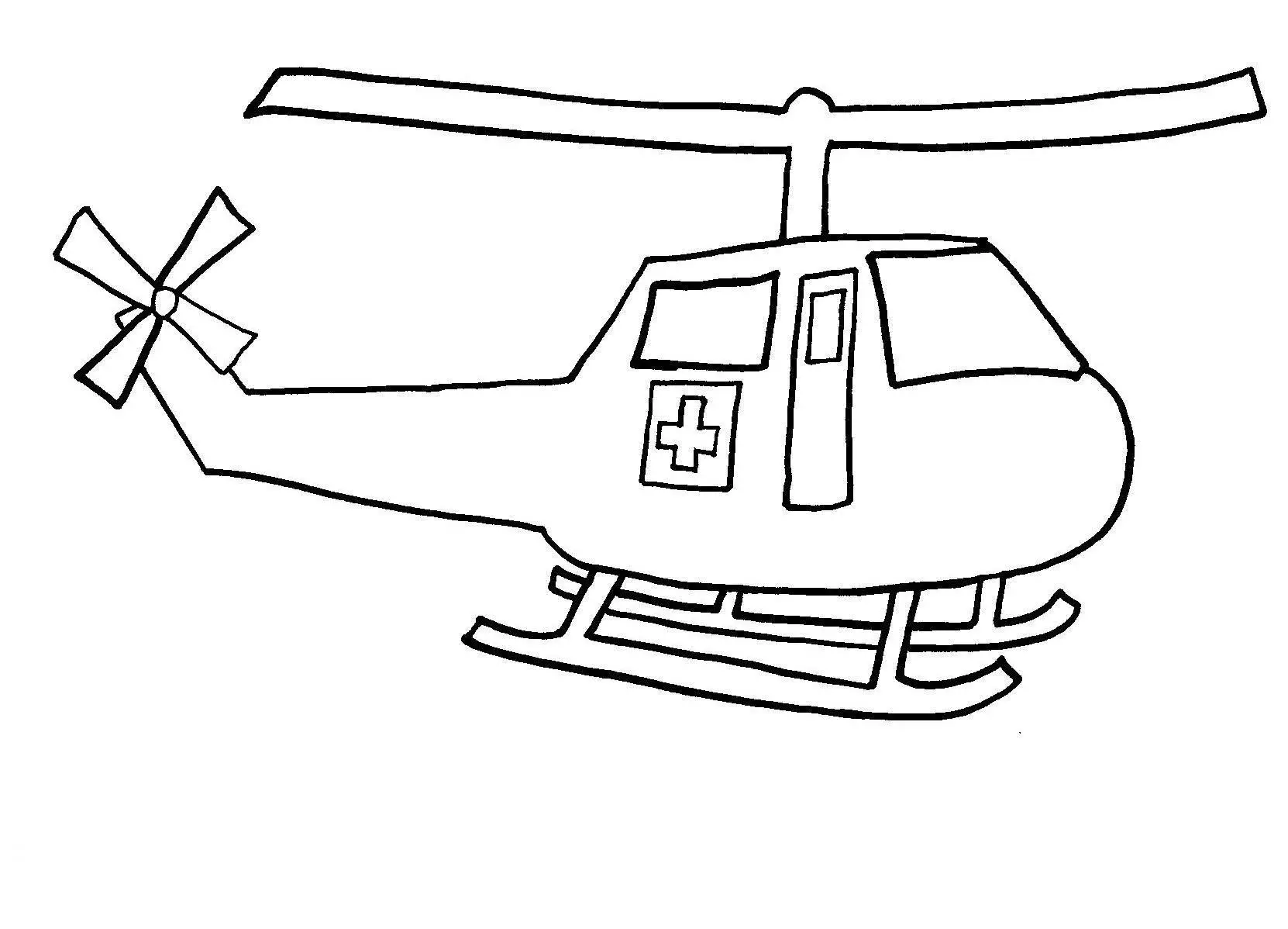 desenhos de helicoptero para colorir online