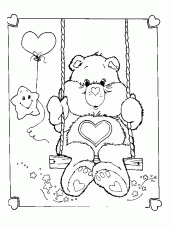 desenhos p colorir ursinhos carinhosos