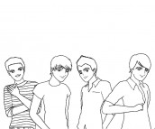 desenhos para colorir big time rush