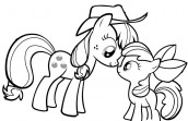 desenhos para colorir da my little pony a amizade e magica