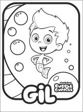 desenhos para colorir dos bubble guppies