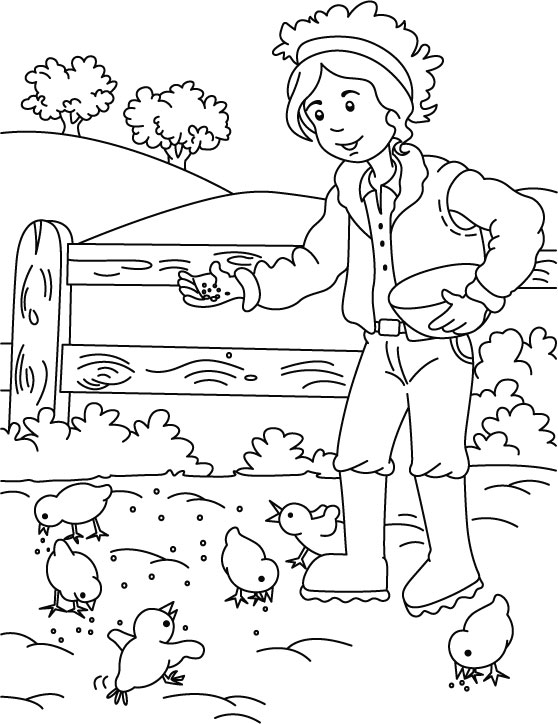 desenhos para colorir e imprimir de fazenda