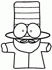 desenhos para colorir e imprimir do south park