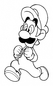 desenhos para colorir mario bros