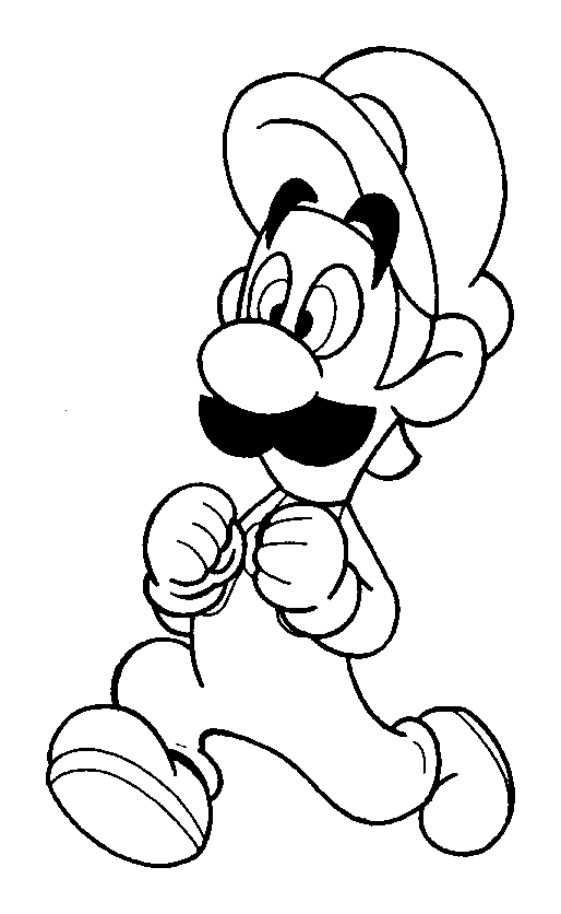 desenhos para colorir mario bros