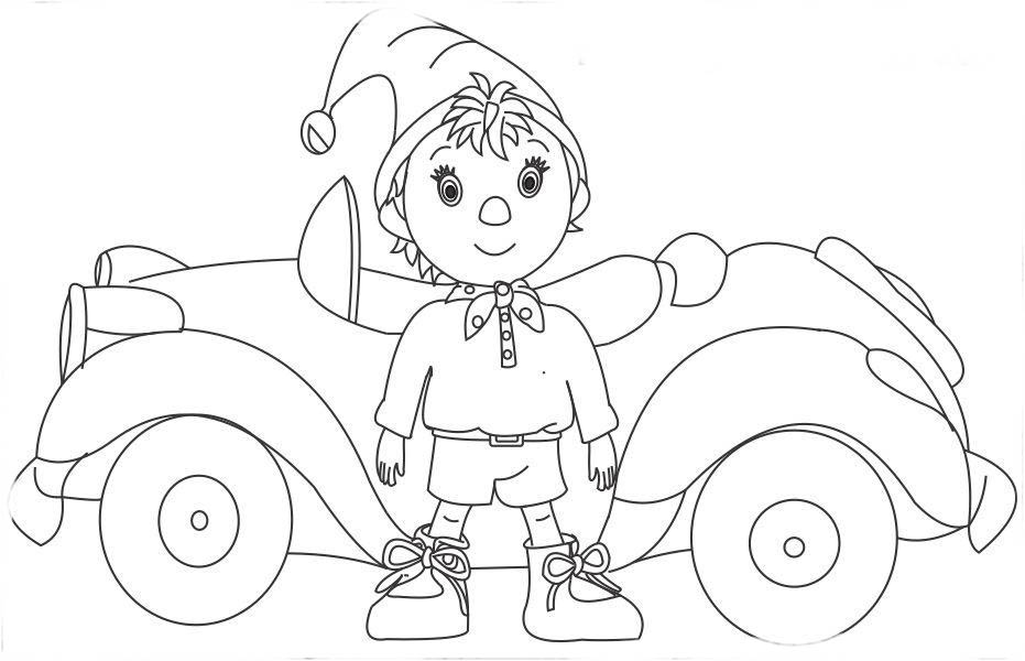 desenhos para colorir noddy online