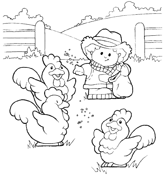 desenhos para colorir online de fazenda