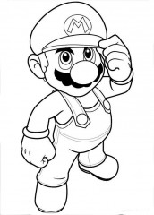 desenhos para colorir online super mario