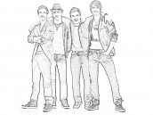 desenhos para imprimir big time rush