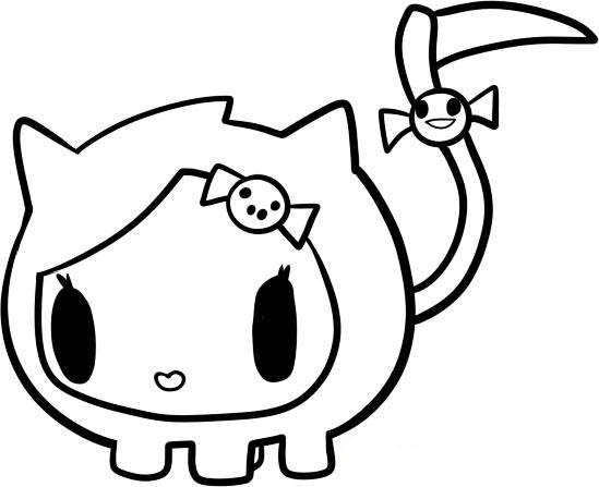 desenhos para pintar Tokidoki