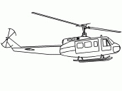 desenhos para pintar de helicoptero