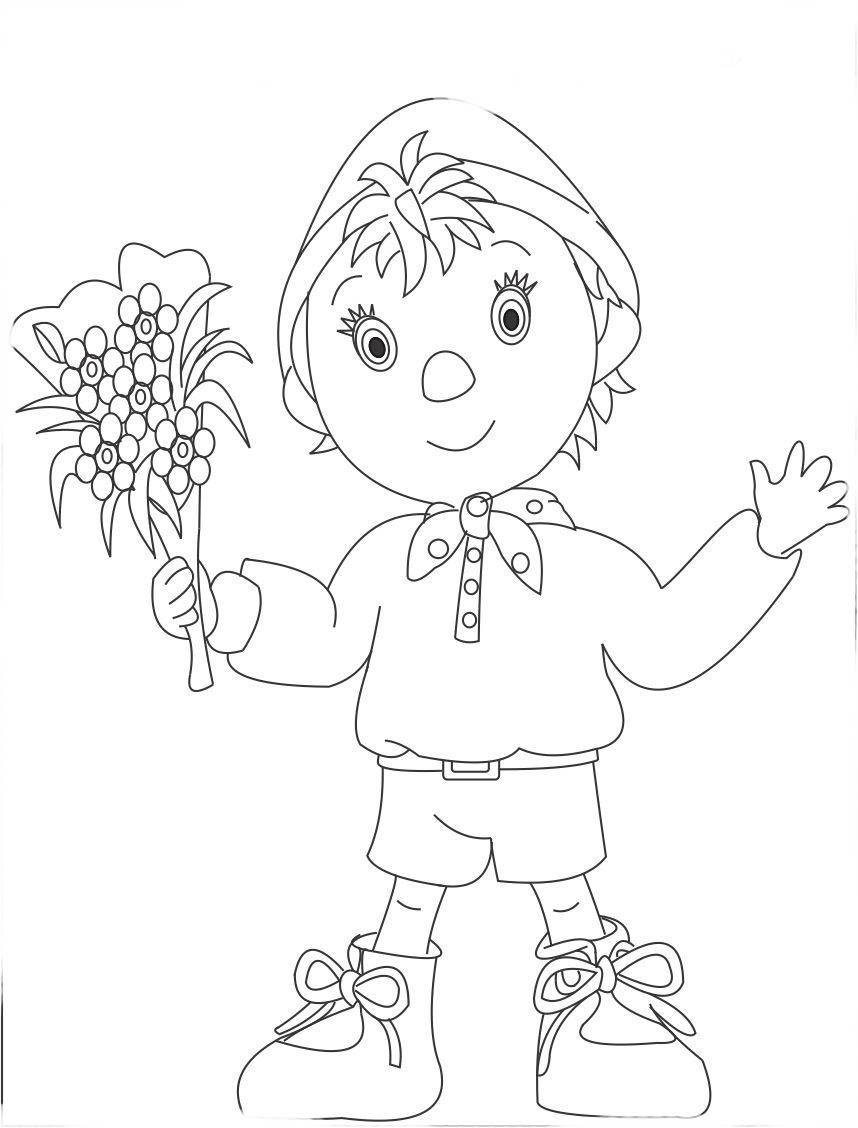 desenhos para pintar noddy