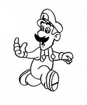 desenhos super mario para colorir