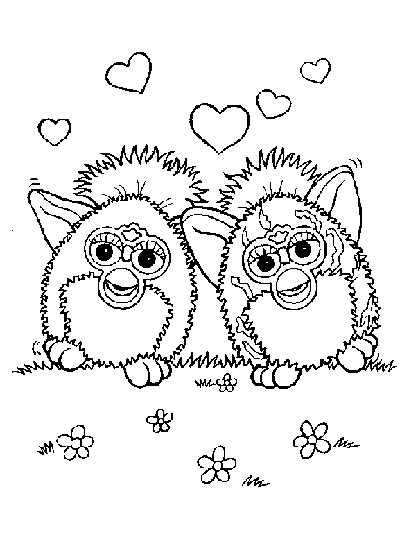 furbies colorir