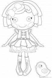 lalaloopsy imagens para colorir