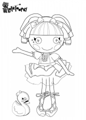 lalaloopsy para pintar