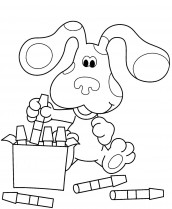 Blues-Clues-Coloring-Pages