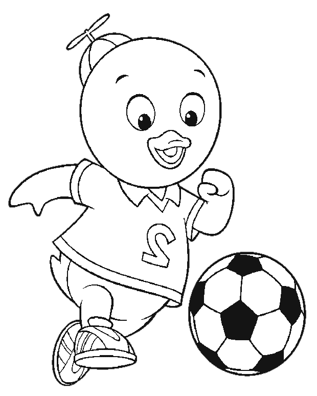 desenhos de pablo backyardigans para colorir